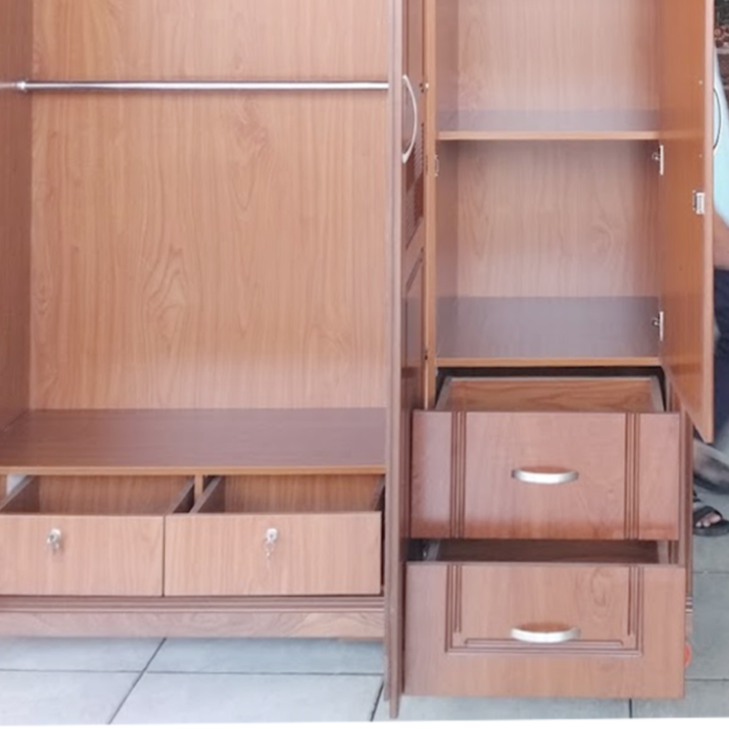 Tủ quần áo 3 cánh gỗ công nghiệp MS 3230