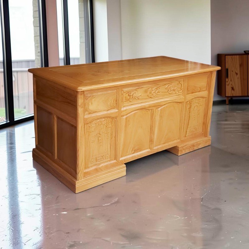 4 Bước Bảo Quản Mặt Bàn Làm Việc Gỗ Không Bị Trầy Xước