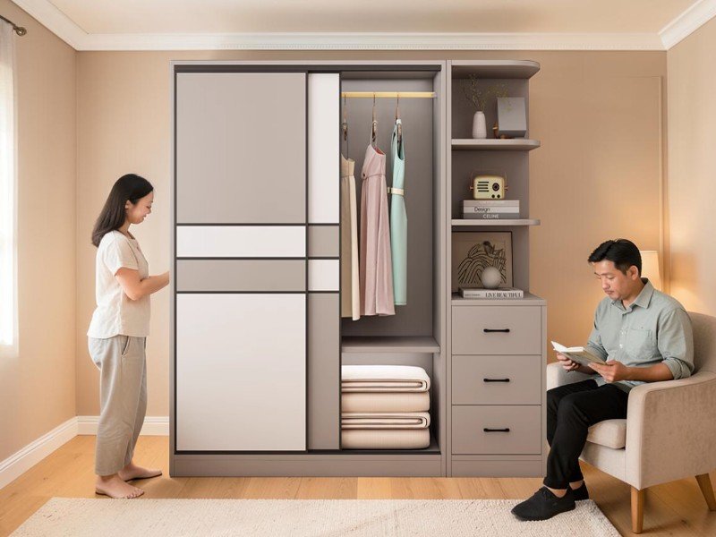 4 lưu ý phong thủy đặt tủ quần áo trong phòng ngủ vợ chồng
