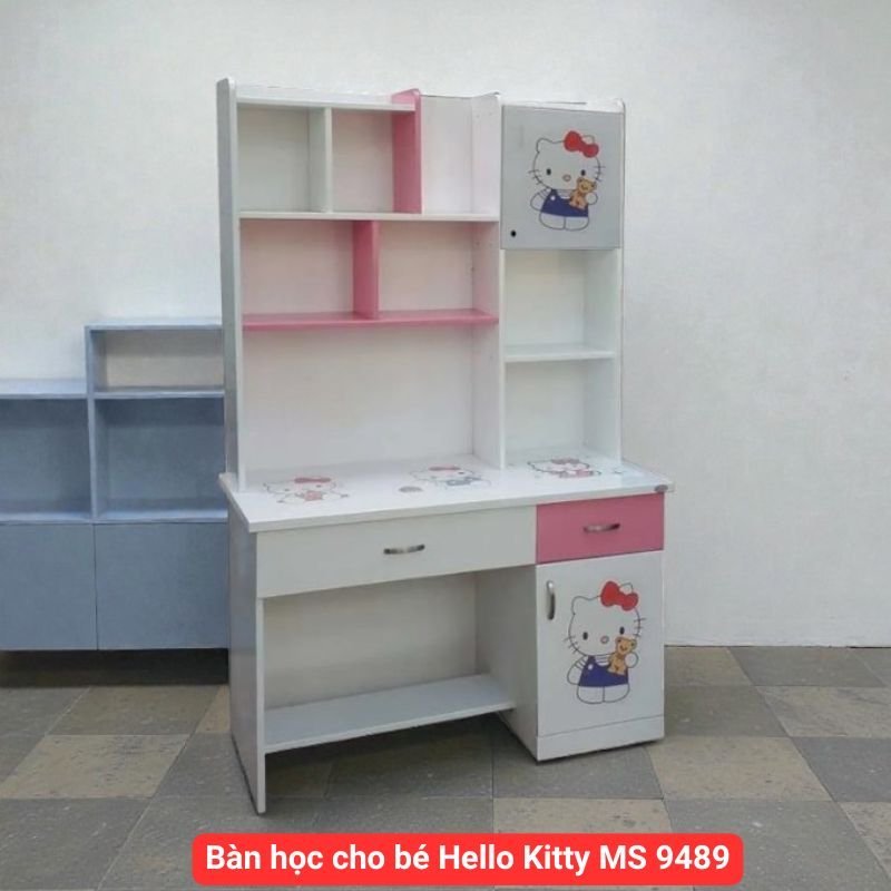 Bàn học cho bé Hello Kitty MS 9489