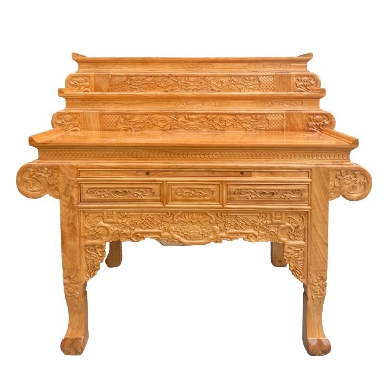 Nơi bán bàn thờ gia tiên đẹp gỗ gõ đỏ