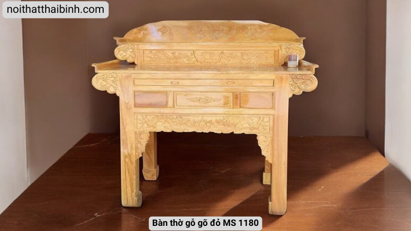 Bàn thờ gỗ gõ đỏ