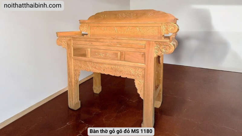 Bàn thờ gỗ gõ đỏ