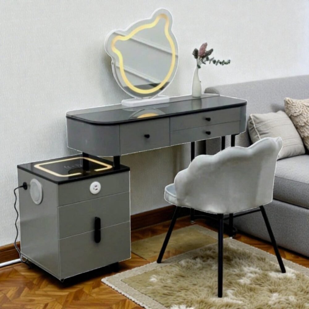 Bàn trang điểm gỗ mẫu nội thất phòng ngủ đẹp tiện nghi