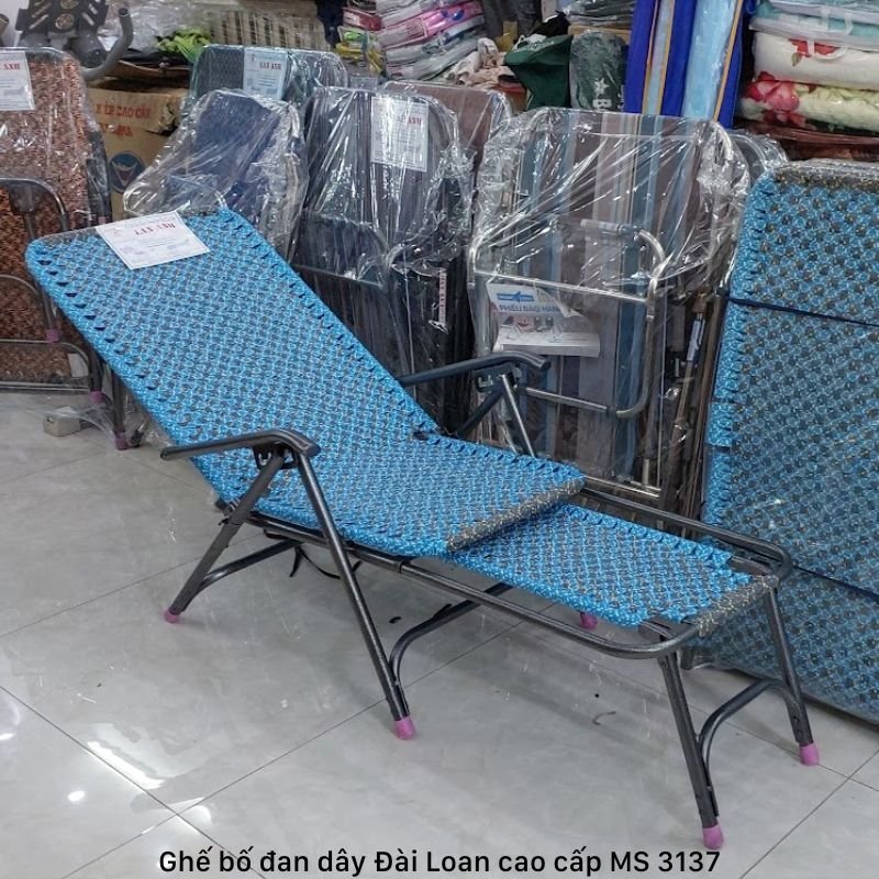 Ghế bố đan dây Đài Loan cao cấp Ghế bố đan dây Đài Loan cao cấp