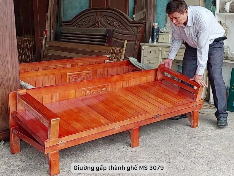 Giường gấp thành ghế