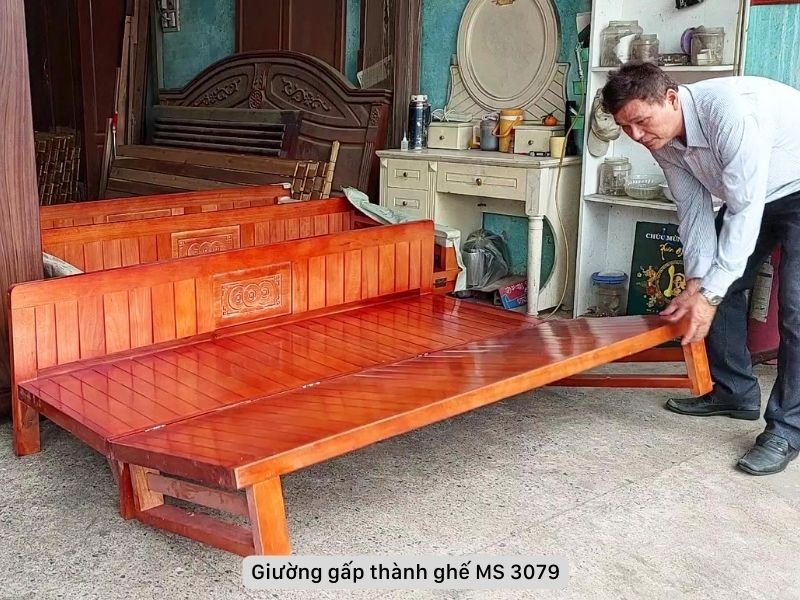 Giường gấp thành ghế