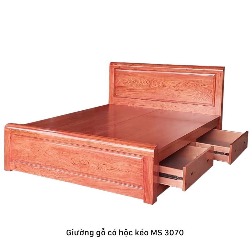 Giường gỗ có hộc kéo Giường gỗ có hộc kéo