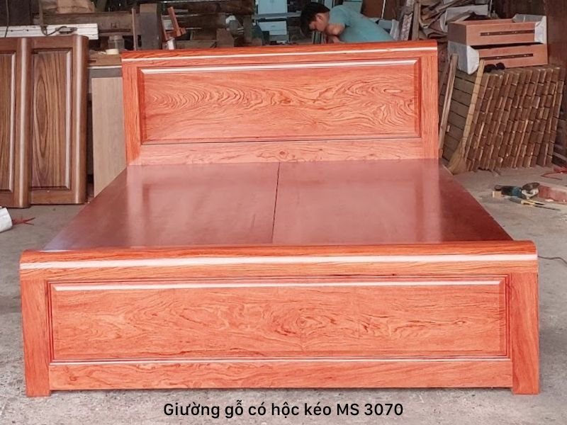 Giường gỗ có hộc kéo Giường gỗ có hộc kéo