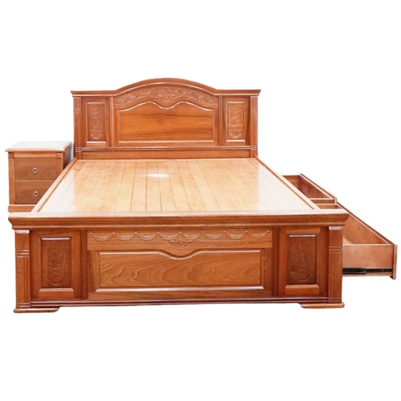 Nơi bán giường ngủ gỗ xoan đào tự nhiên