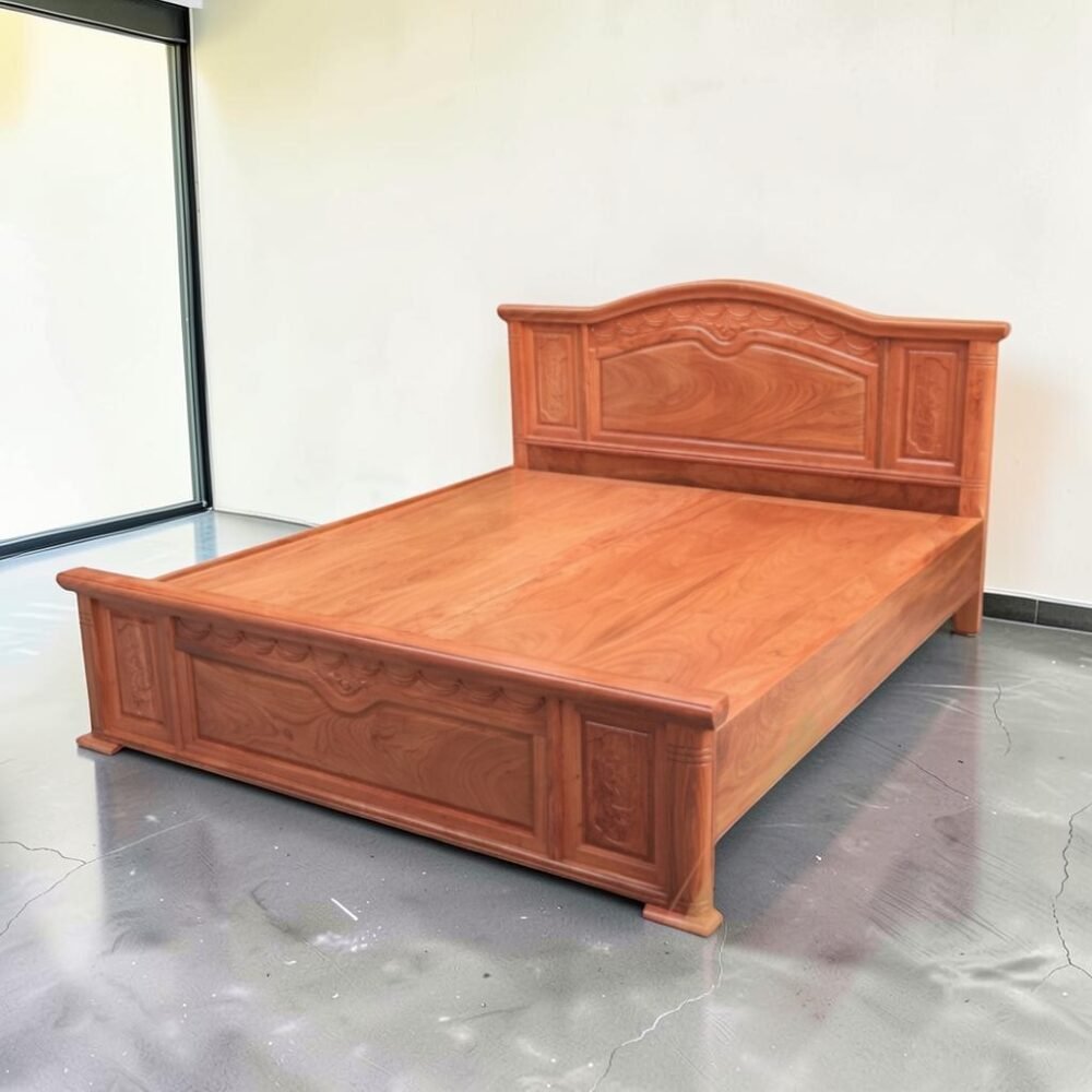 Combo phòng ngủ gỗ tự nhiên - nhìn tổng thể