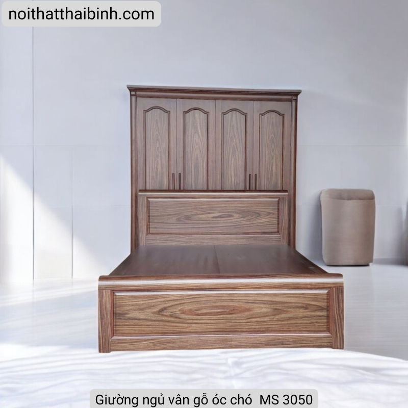 Giường gỗ óc chó