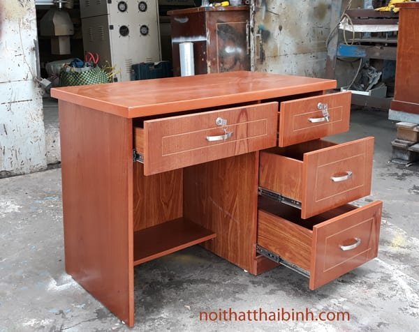 Mẫu bàn làm việc MS 9771 - nhìn tổng thể