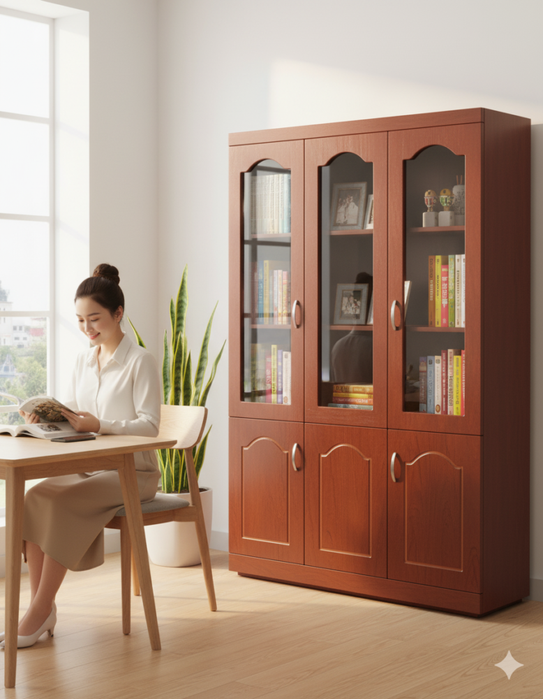 Tủ hồ sơ văn phòng MS 6465 - bề mặt hoàn thiện