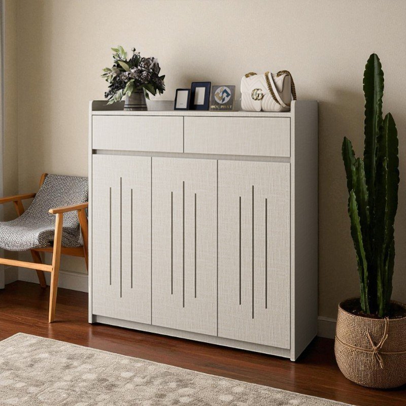 Mẫu tủ giày dép hiện đại