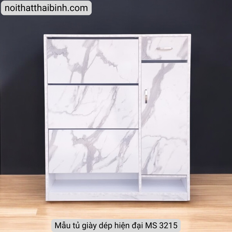 Mẫu tủ giày dép hiện đại