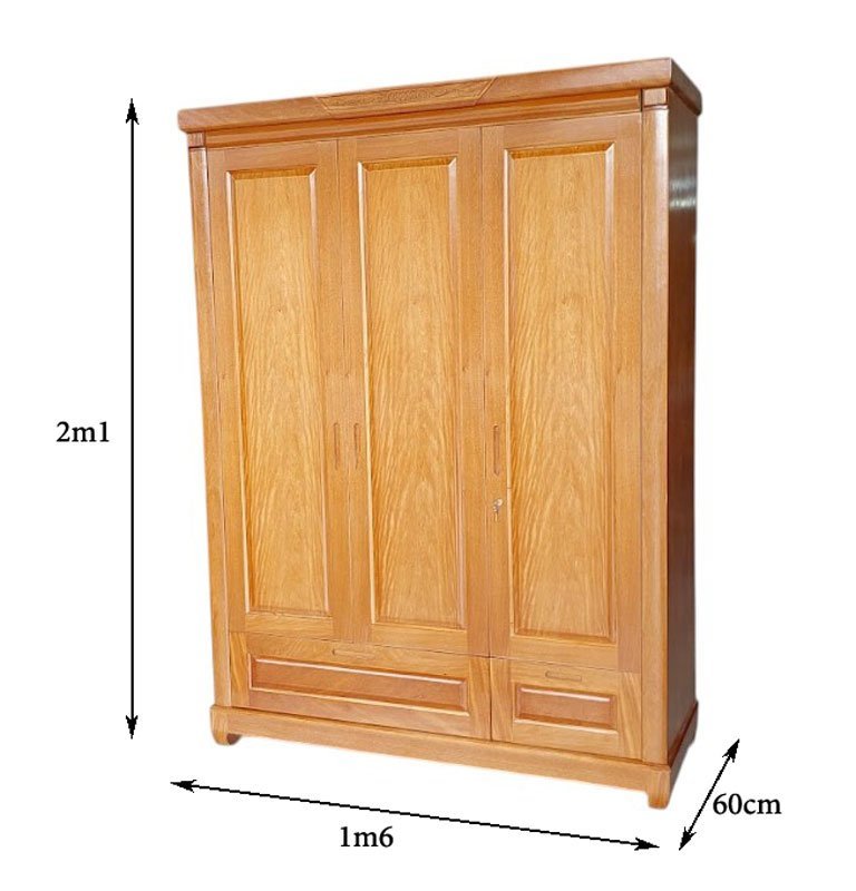 Mẫu tủ quần áo hiện đại MS 3262