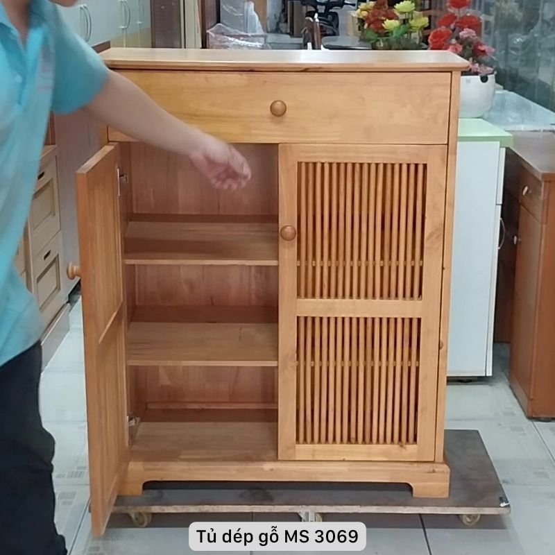 Tủ dép gỗ