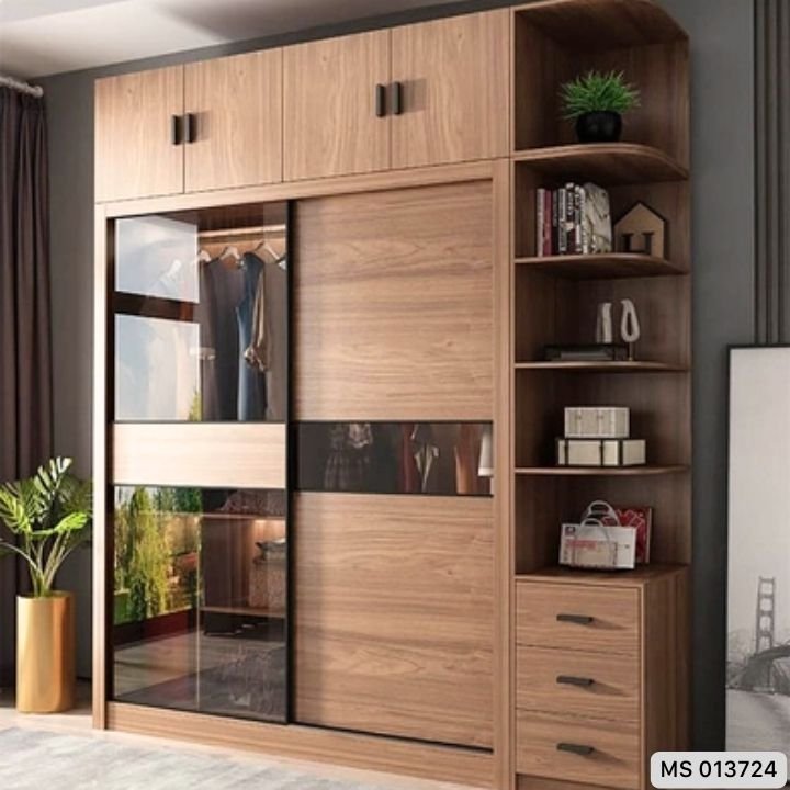 Tủ quần áo cửa lùa cánh kính MS 3046
