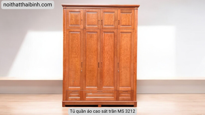 Tủ quần áo cao sát trần