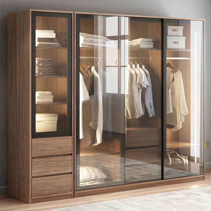 Nơi bán tủ quần áo cửa kính cường lực Nơi bán tủ quần áo cửa kính cường lực