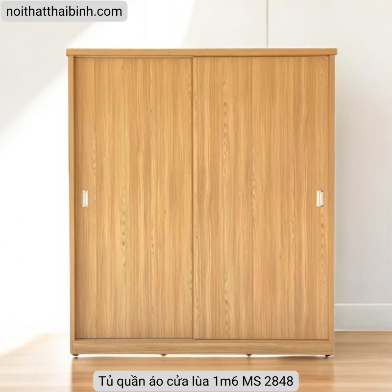 Tủ quần áo cửa lùa 1m6