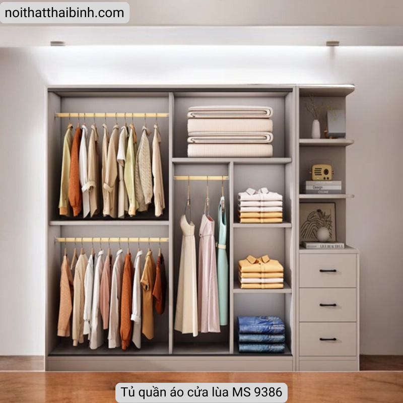 Tủ quần áo cửa lùa tphcm