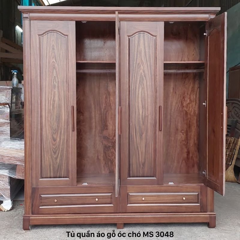 Tủ quần áo gỗ óc chó