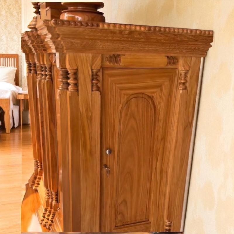 Tủ thờ 15 trụ gỗ gõ đỏ