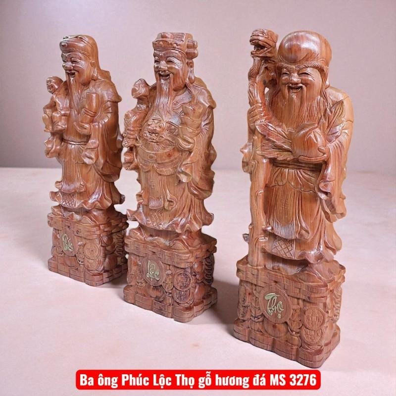 Bộ tượng Tam Đa Phúc Lộc Thọ MS 3276