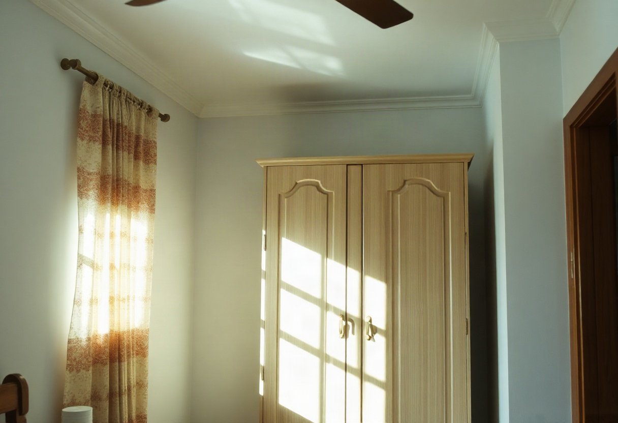 Ánh sáng tự nhiên cho tủ áo