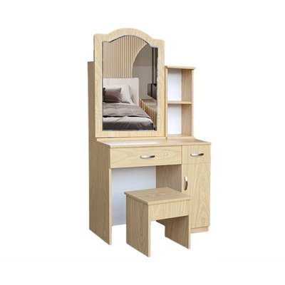 Bàn trang điểm 0m8 MS 2614 - chi tiết vân gỗ tự nhiên