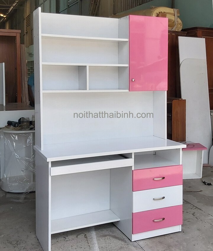 Bàn học liền kệ sách MS 1187