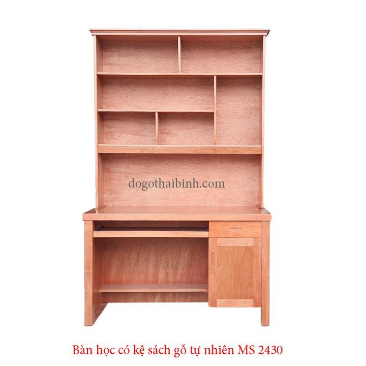 Bàn học cho bé gỗ tự nhiên MS 2430 | GIAO HỎA TỐC TPHCM