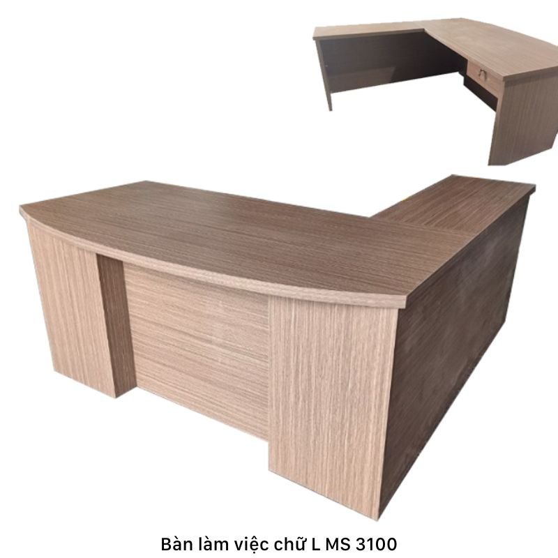 Bàn làm việc chữ L MS 3100