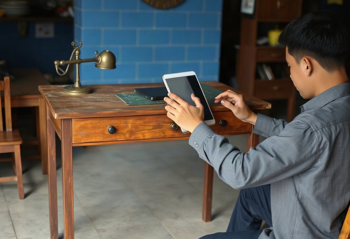 Bàn làm việc cũ có bền không?