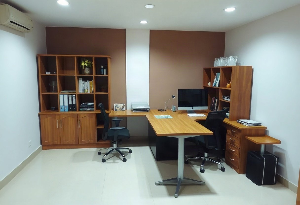 Bàn làm việc hình chữ L
