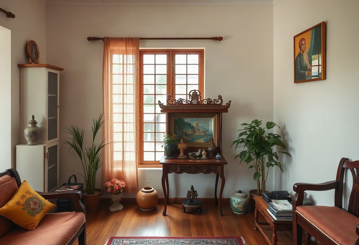 Bàn thờ đặt đúng cách trong nhà Việt Nam