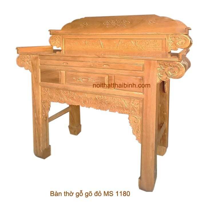 Nơi bán bàn thờ gỗ gõ đỏ