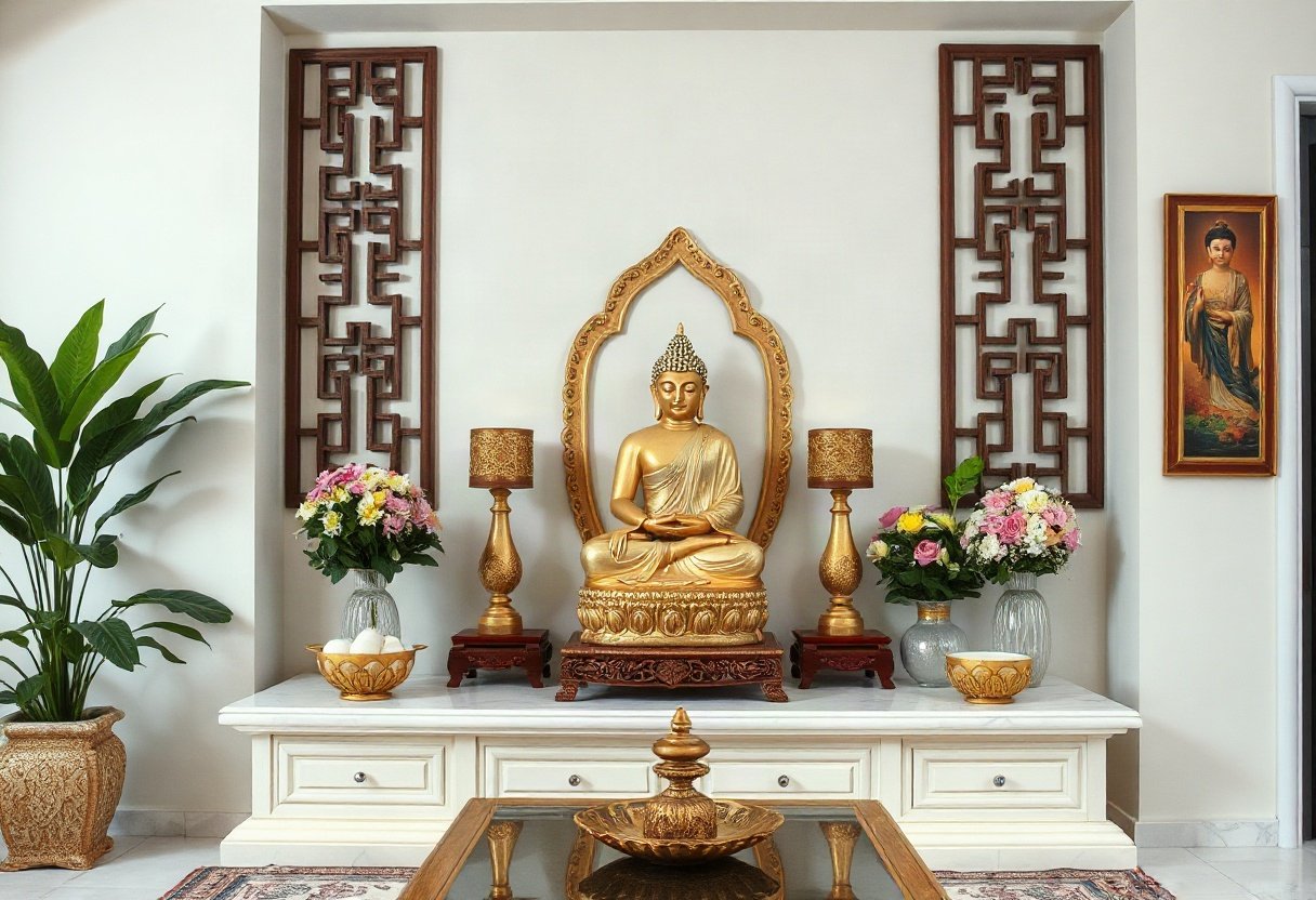 3 kinh nghiệm chọn mua bàn thờ phật tại gia chuẩn nhất