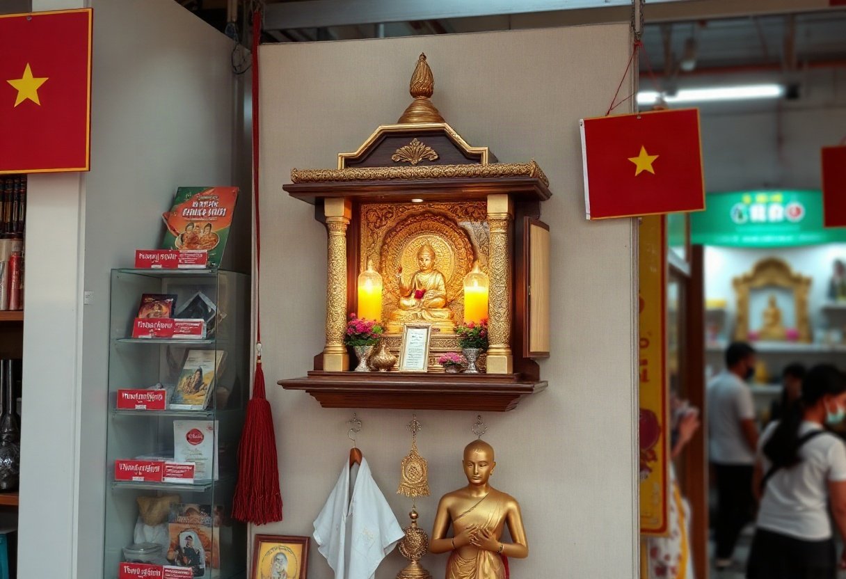 Bàn thờ treo tường giá cả hợp lý