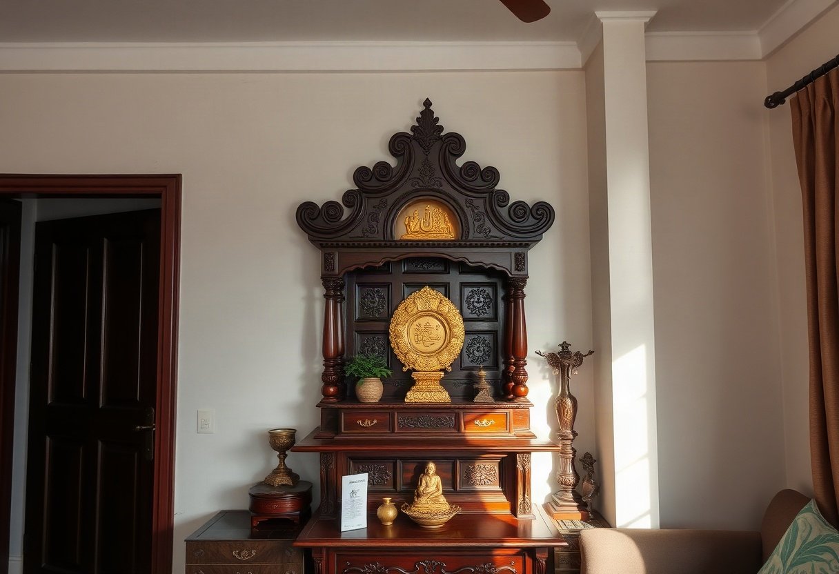 7 lý do nên chọn bàn thờ treo tường cho nhà nhỏ