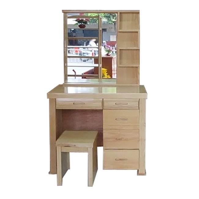 Bàn trang điểm gỗ sồi tự MS 3093 | GIAO HỎA TỐC TPHCM