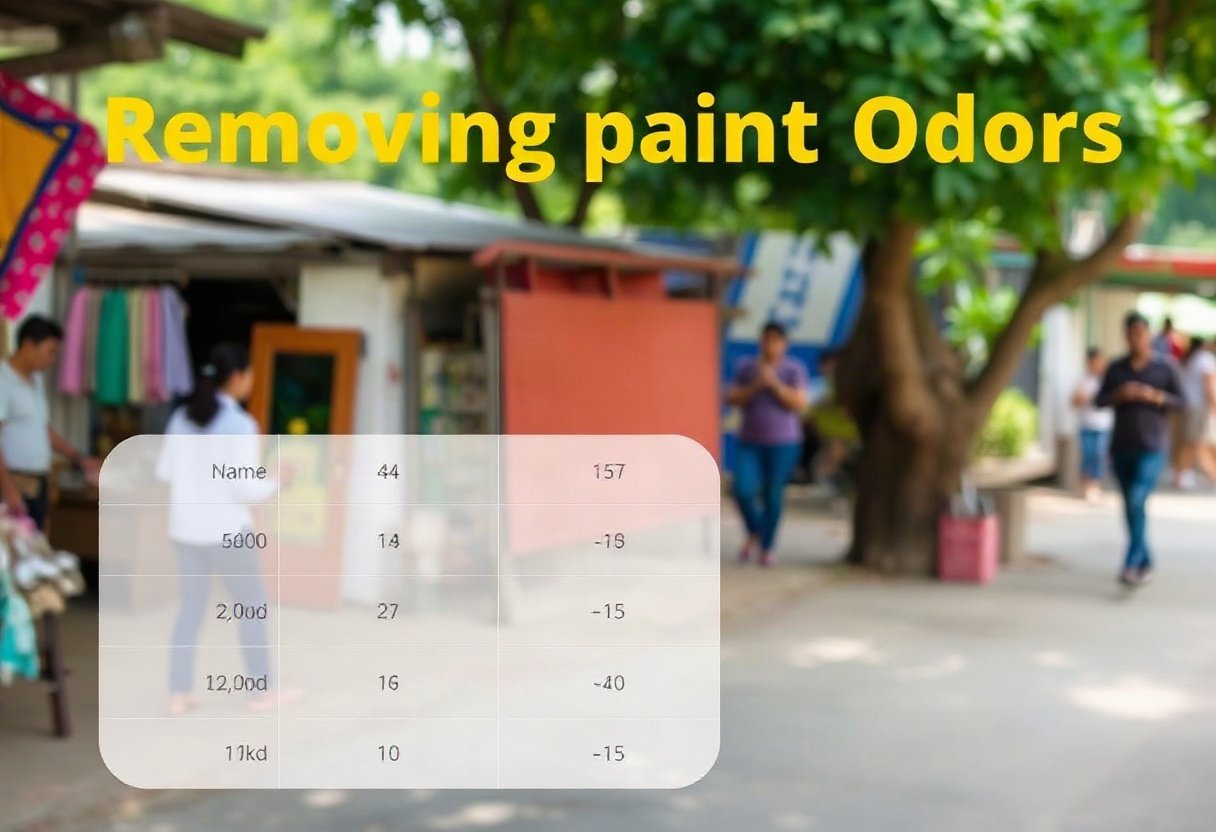 Bảng so sánh các phương pháp khử mùi sơn