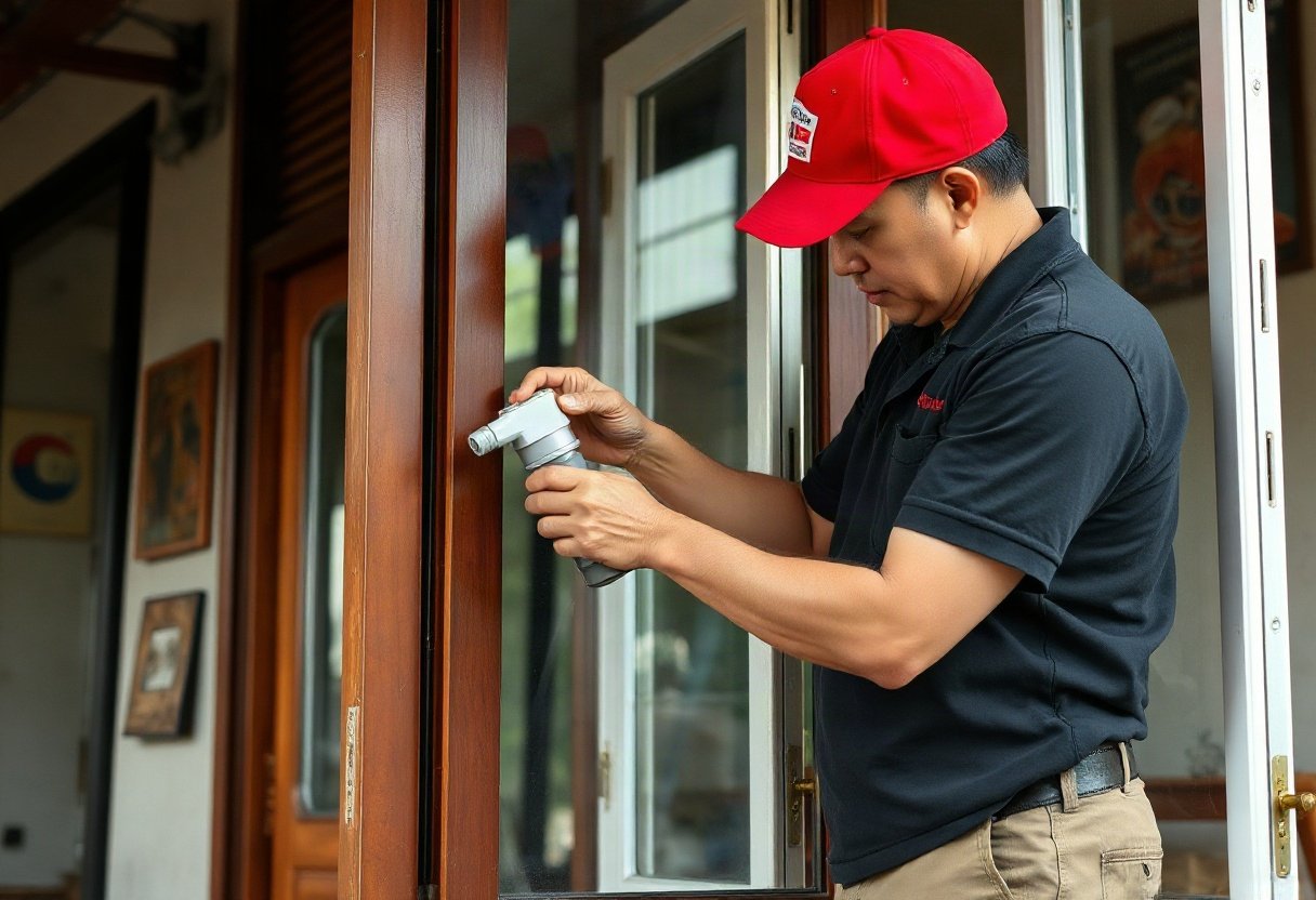 Bảo dưỡng cửa sổ và cửa ra vào