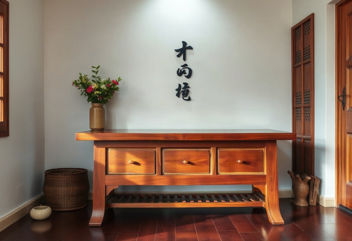 Bảo quản bàn thờ gỗ gõ đỏ