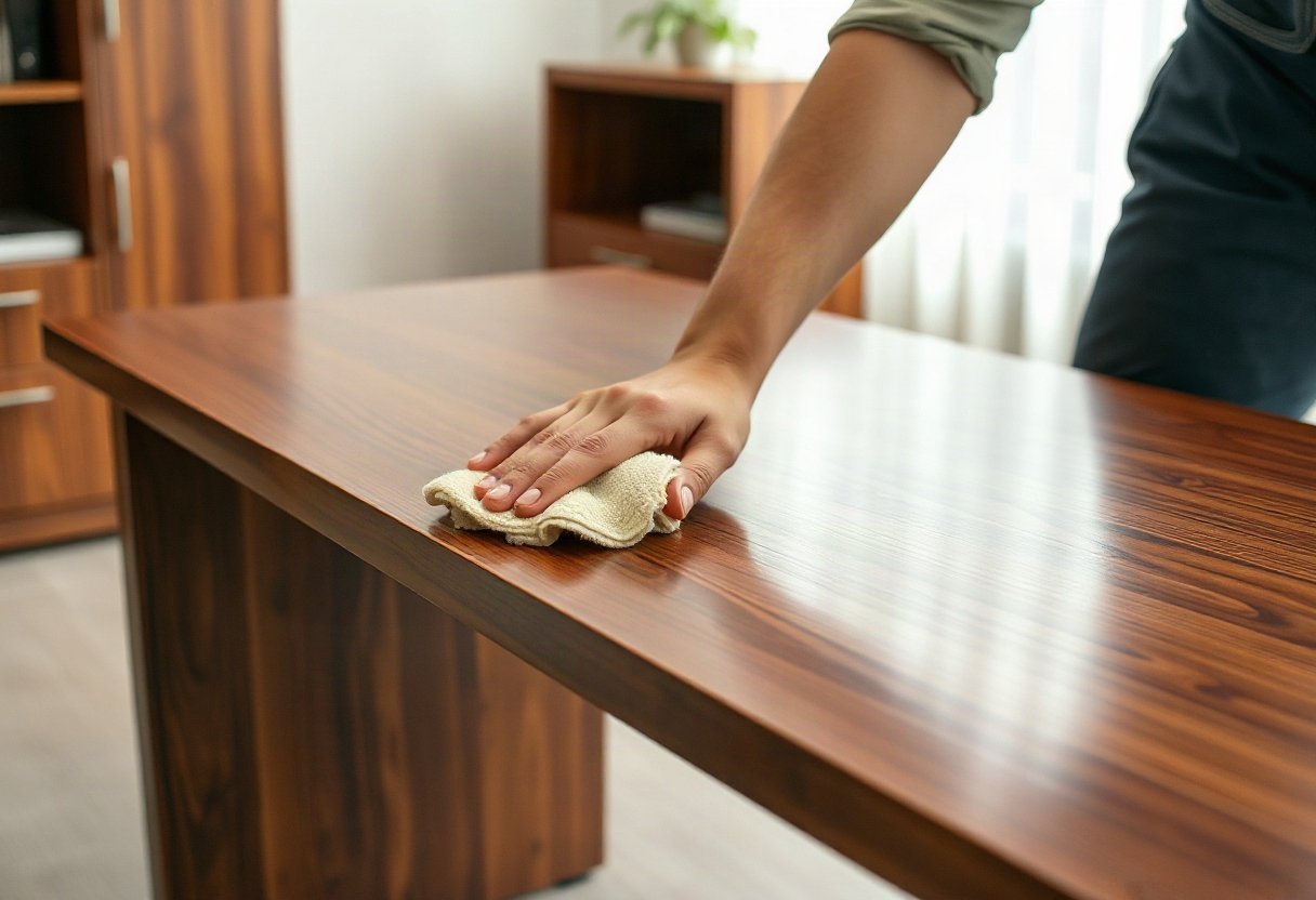 Bảo quản bàn văn phòng tránh hư hại