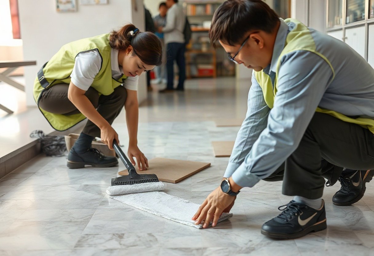 Bảo quản gạch lát nền đúng cách