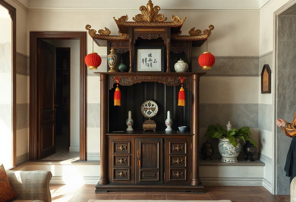 Bảo quản tủ thờ bền lâu