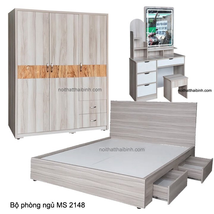 Trọn 3 Món Combo Bộ Phòng Ngủ Đẹp Giá Rẻ